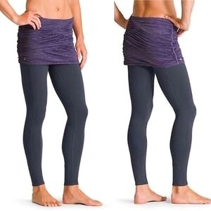 3 for $30! SALE Athleta Yin Yang 2 In 1 Ruched Skirt Leggings Performance Wear
